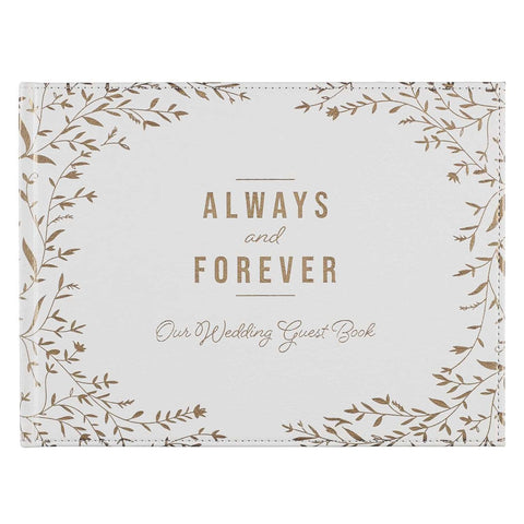 Always and Forever Medium Wedding Guest Book