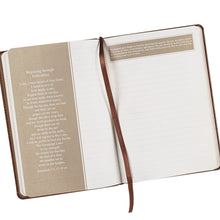 The Lord's Prayer Faux Leather Journal - Matthew 6:9-13