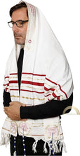 The Blood Of Yeshua The Messiah Red Prayer Shawl Messianic Tallit Prayer Shawl with Matching Bag