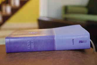 Amplified Study Bible, Leathersoft, Purple, Thumb Indexed