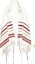 The Blood Of Yeshua The Messiah Red Prayer Shawl Messianic Tallit Prayer Shawl with Matching Bag