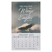Wings Like Eagles 2025 Mini Magnetic Calendar (Isaiah 40:31)