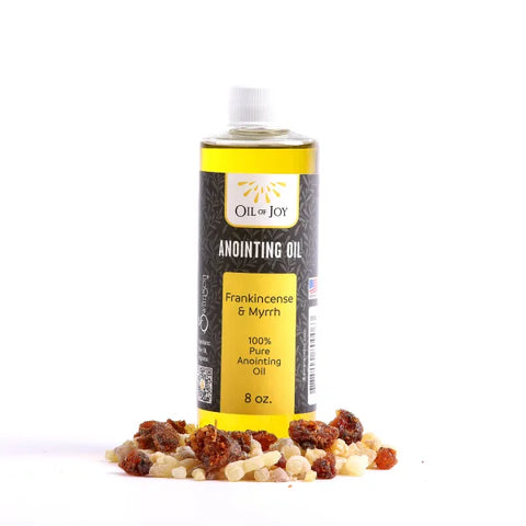 Frankincense & Myrrh Anointing Oil, 8 Oz.