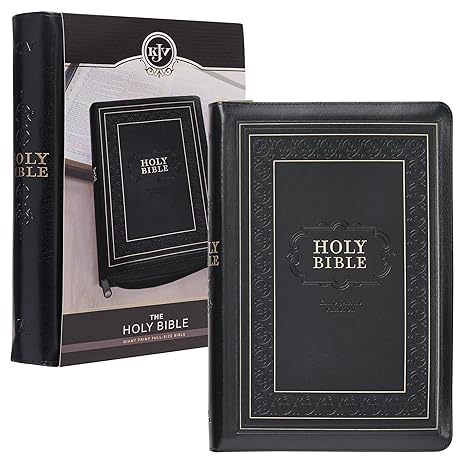 KJV Bible Giant Print Full-size w/Thumb Index and Zippered Closure