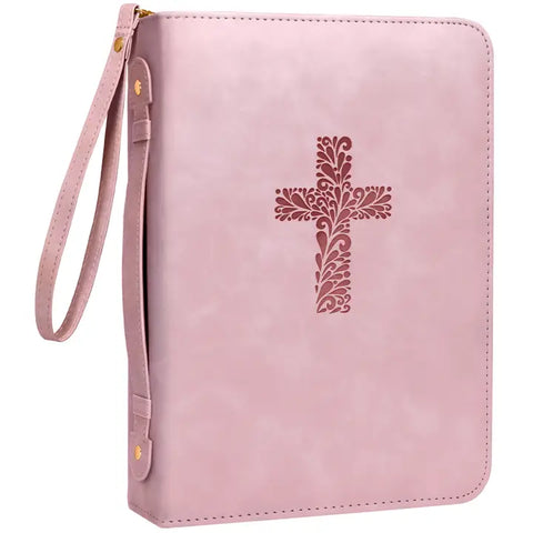 Bible Cover Case for Women Men -Pu Leather