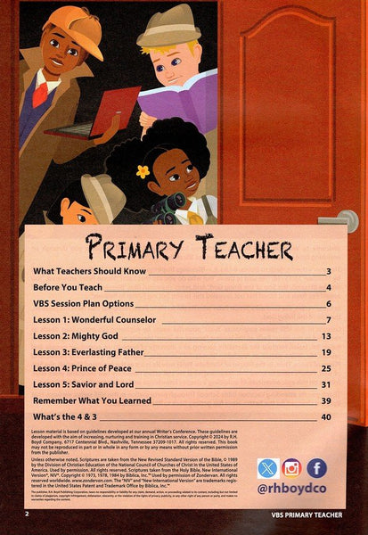 Back To Basics B.I.B.L.E.: VBS Primary Teacher Manual – Eternal Life ...