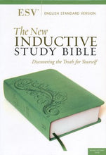 The ESV New Inductive Study Bible, Milano Softone, Green