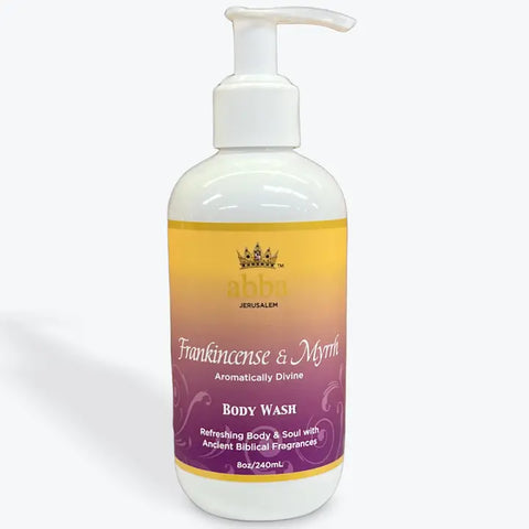 Frankincense & Myrrh Body Wash with Pump 8oz