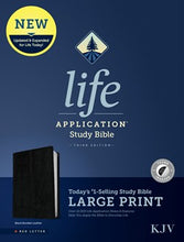 KJV Life Application Study Bible, Third Edition, Large Print, Indexed, Red Letter