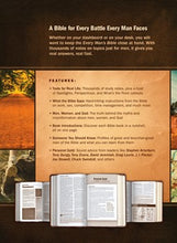 Every Man’s Bible NLT, Large Print, Deluxe Explorer Edition, Rustic Brown