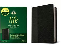 NLT Life Application Study Bible, Third Edition, Leather Like, Red Letter