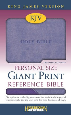 KJV Personal Size Giant Print Reference Bible