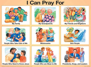 I Can Pray for Wall Chart