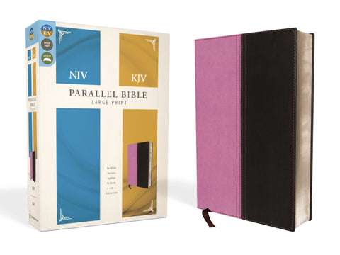 NIV, KJV, Side-by-Side Bible: God's Unchanging Word Across the Centuries, Large Print