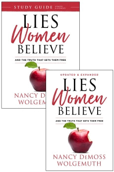 Lies Women Believe + Study Guide For Lies Women Believe Nancy Demoss Wolgemuth