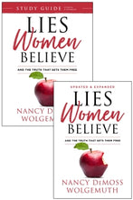 Lies Women Believe + Study Guide For Lies Women Believe Nancy Demoss Wolgemuth