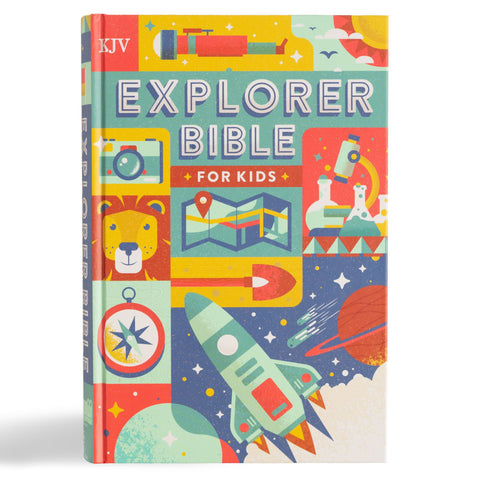 KJV Explorer Bible for Kids, Hardcover