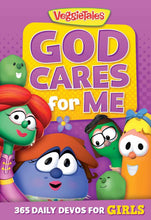 God Cares For Me: 365 Daily Devos For Girls, Paperback