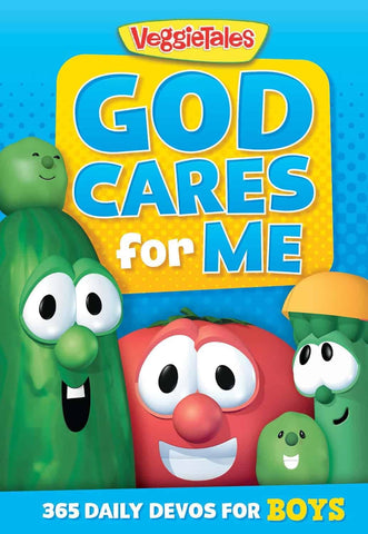 God Cares For Me: 365 Daily Devos For Boys, Paperback