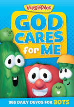 God Cares For Me: 365 Daily Devos For Boys, Paperback