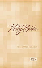 KJV Large Print Bible, Softcover Red Edition