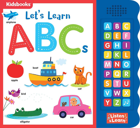 Let’s Learn ABC’s (Listen & Learn) Board Sound Book