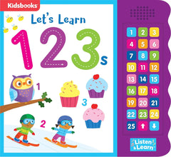 Let’s Learn 123’S (Listen & Learn) Sound Board Book