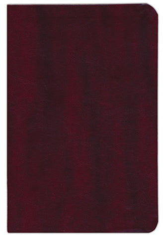 The New Inductive ESV Study Bible, Milano Softone, Burgundy