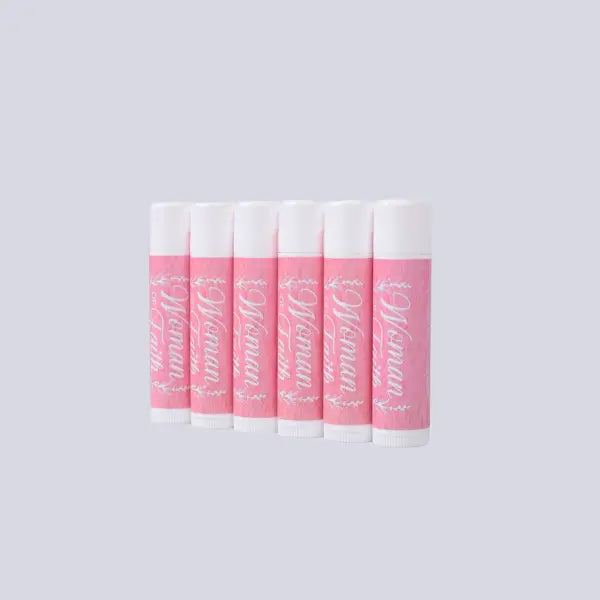 Lip Balm Woman of Faith Cherry PK6