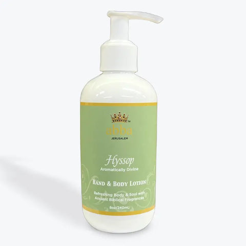Hyssop Hand and Body Lotion 8oz