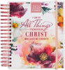 2026 All Things 18-Month Planner with Elastic Closure - Phil 4:13