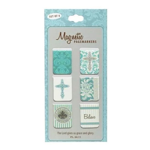 Believe Mini Magnetic Bookmarks Set