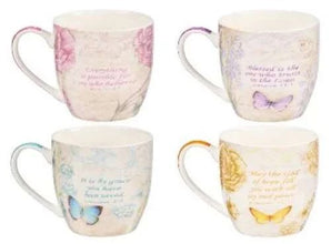 Butterfly Blessings Mug Set