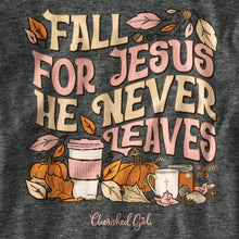 Girl Womens Fall For Jesus Long Sleeve T-Shirt