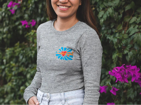Girl Womens Long Sleeve T-Shirt Be Done In Love