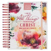 2026 All Things 18-Month Planner with Elastic Closure - Phil 4:13