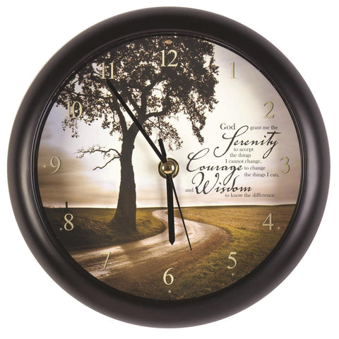 Serenity Prayer Musical Clock