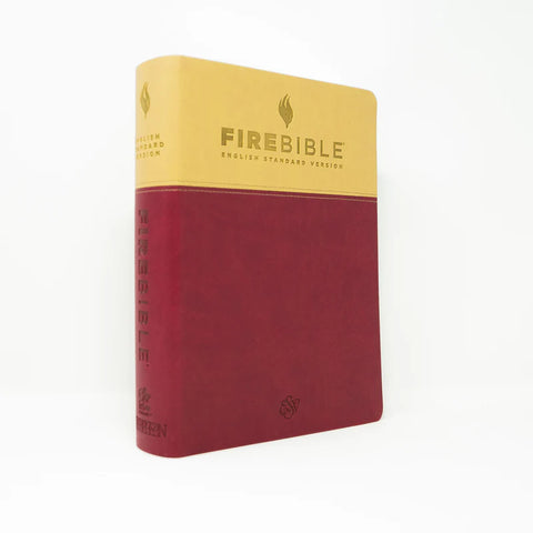 English Standard Version Bible (ESV), Berry/Tan