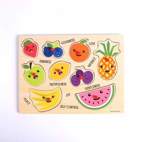 Fruit of the Spirit Peg Puzzle