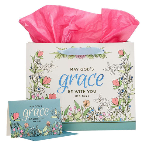 God’s Grace Gift Bag and Card Set- Hebrews 13:25