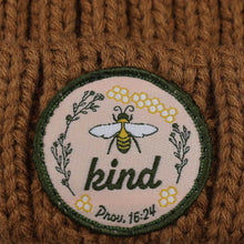 Womens Pom Pom Beanie Be Kind Prov. 16:24