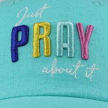 Just Pray About It Womens Cap