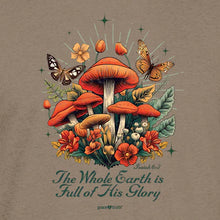 Womens Hooded Mushrooms Isaiah 6:3 T-Shirt