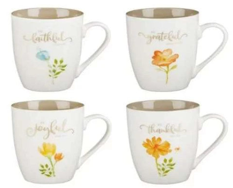 Grateful Ceramic Mug Set