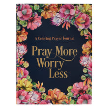 Pray More Worry Less Coloring Prayer Journal