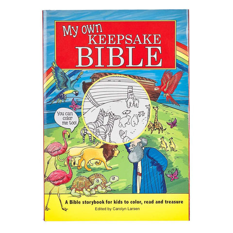 My Own Keepsake Bible Children’s Coloring Bible