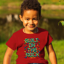 Building On The Rock Of Jesus Kids T-Shirt