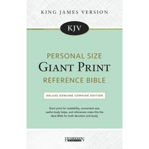 KJV Mi Biblia de referencia en letra gigante de tamaño personal