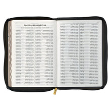 KJV Bible Large Print Thinline  with Thumb Index and Zippered Closure