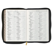 KJV Bible Large Print Thinline  with Thumb Index and Zippered Closure